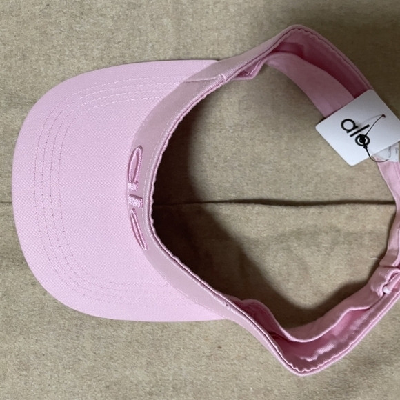 ALO Yoga Pink Visor Hat - Picture 4 of 5